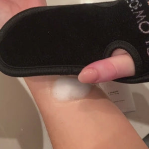 self tan eraser exfoliating mitt glove