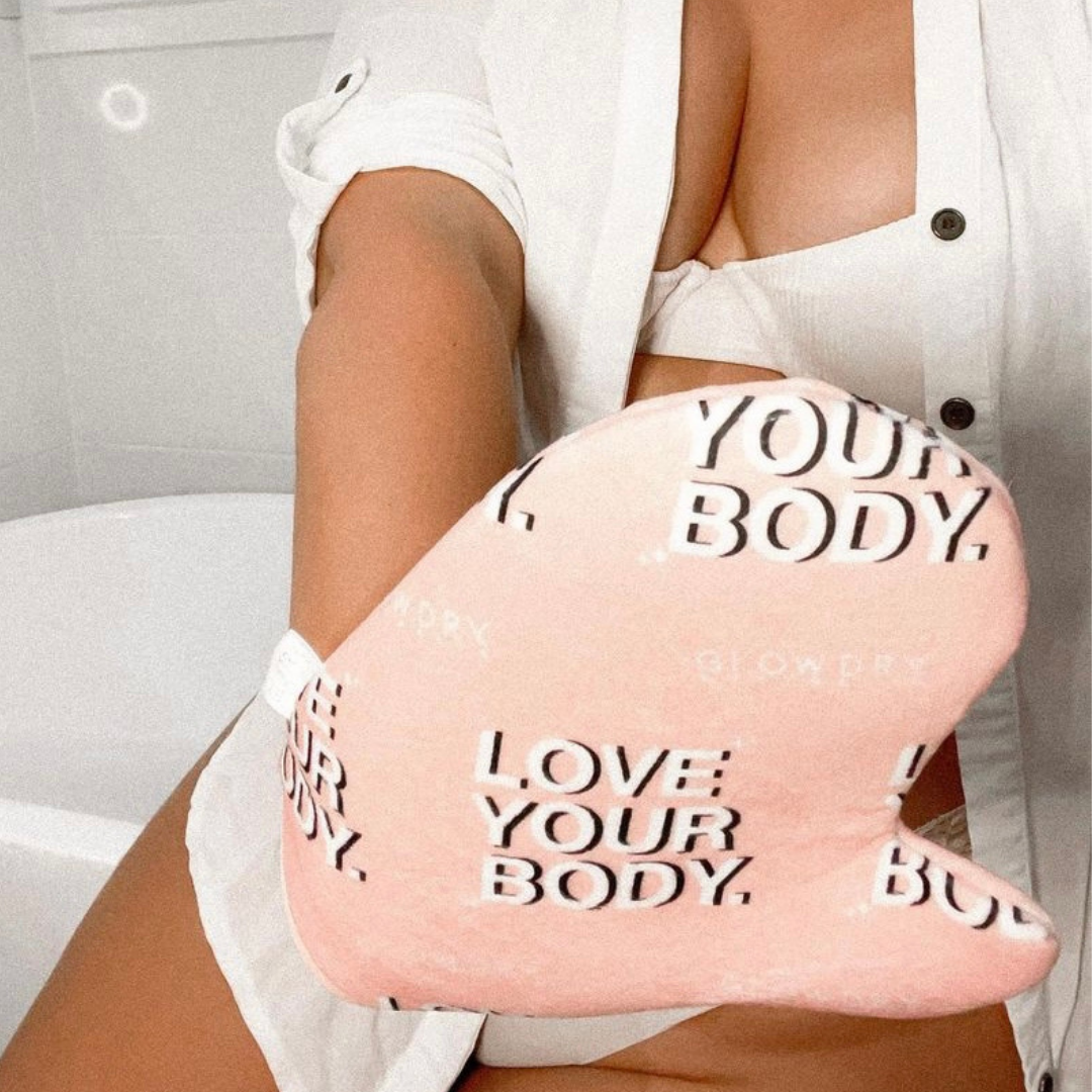 slef tanning mitt glowdry glow dry benefit of tanning mitt glowmitt luxe tanning mitt love your body best self tanner self tanner self tanning 