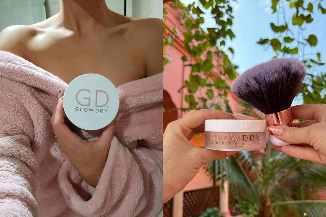 How to Use GlowDry Fake Tan Drying Powder in Your Regular Fake Tanning Routine - GlowDry Australia