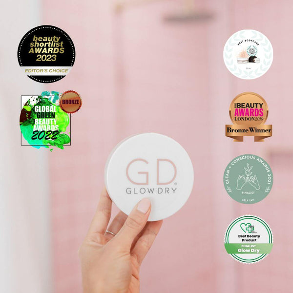 Fake Tan Drying Powder Awards - GlowDry Australia
