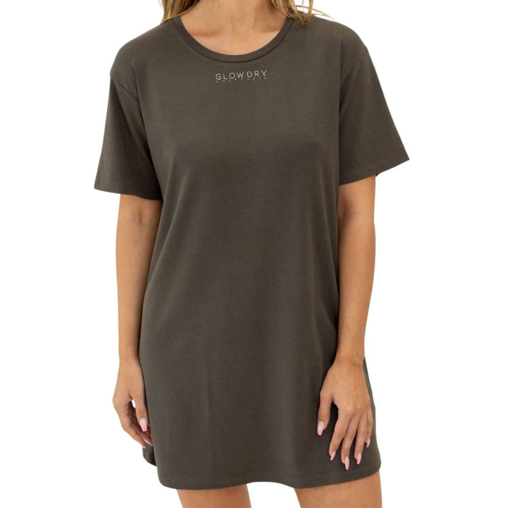 Bamboo 'Wide Fit' Tee Dress - GlowDry Australia