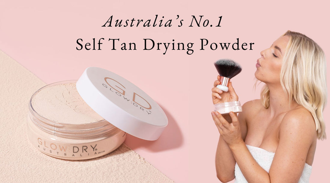 GlowDry: Australia's Iconic Fake Tan Drying Powder | Official Site