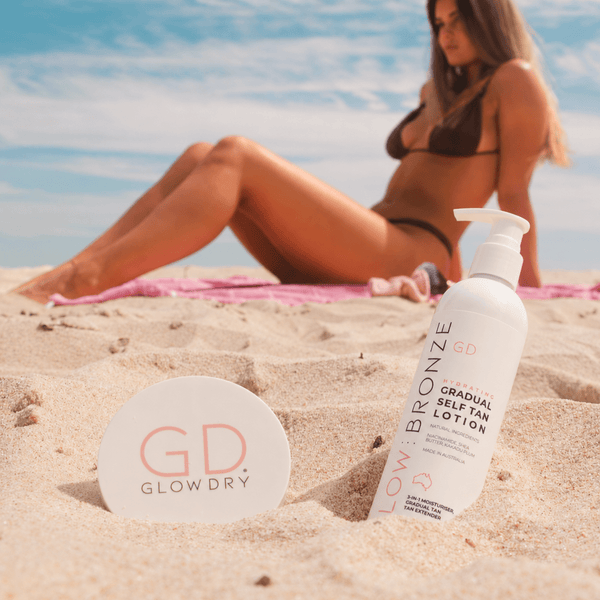 Hydrating Gradual Self Tan Lotion - GlowDry Australia