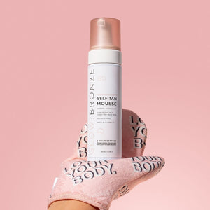 Natural Self Tanning Mousse 180ml - GlowDry Australia