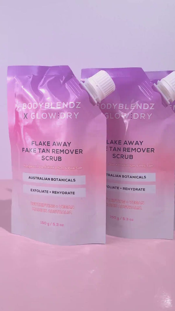 fake tan remover body scrub