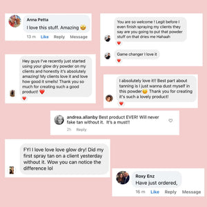 'The MINI Bestie' eco - REFILL 75g - GlowDry Australia