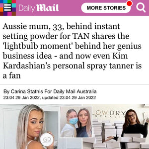 GlowDry Daily Mail Isabel Lysa Kim Kardashian